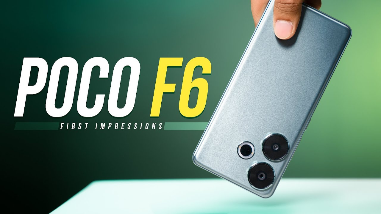 POCO F6 Smartphone Snapdragon 8S Gen 3 chipset